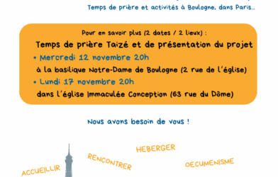 Participez aux Rencontres de Taizé à Paris