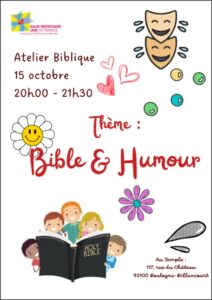 Atelier biblique Bible et Humour