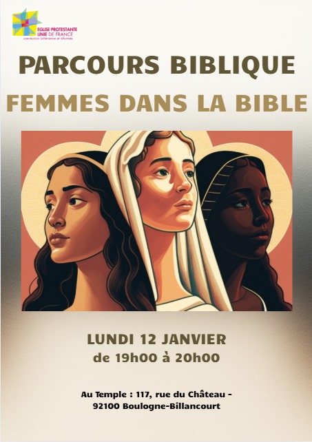 parcours biblique 12 janvier à 19h