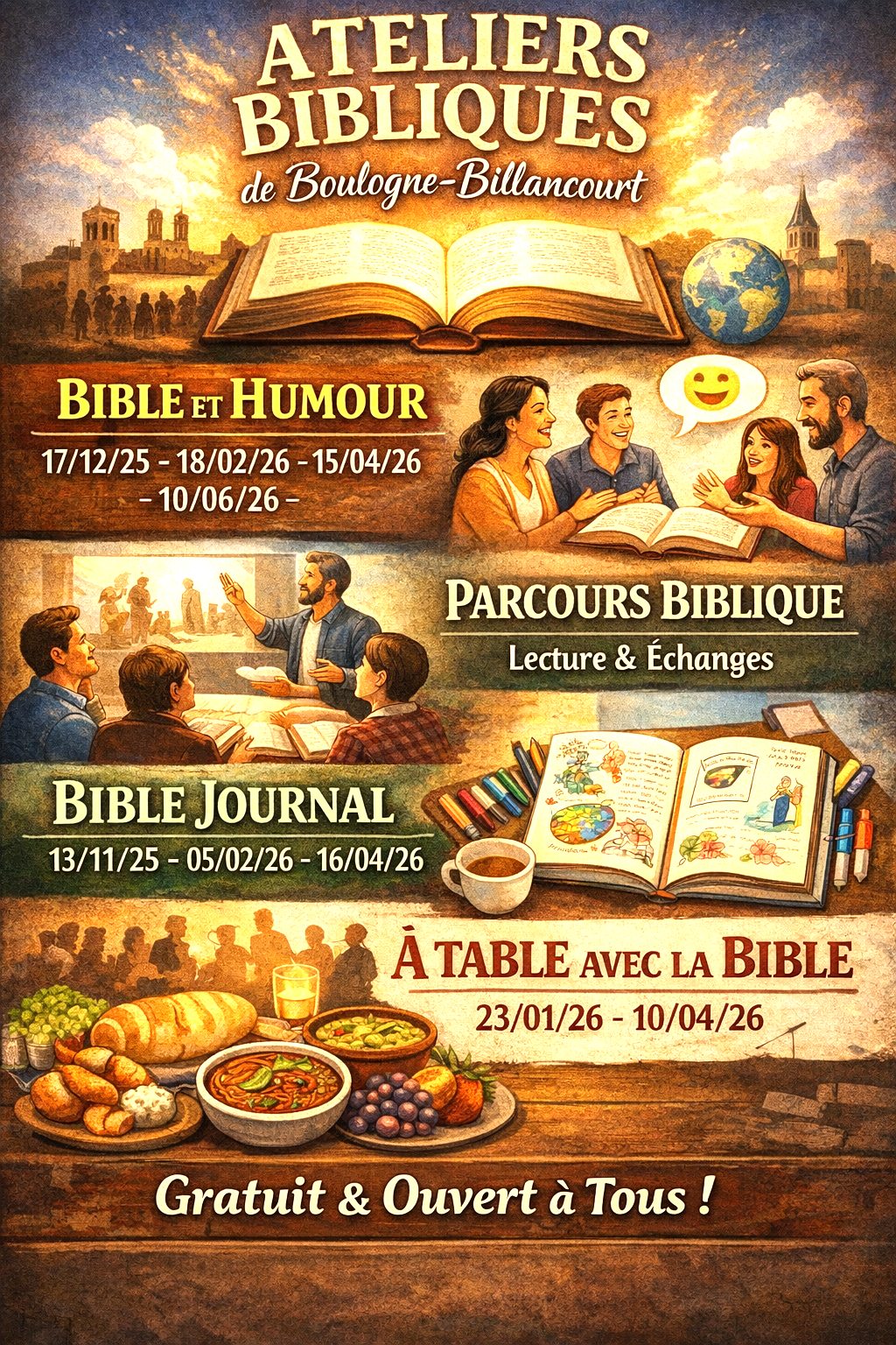 image illustrant les ateliers bibliques